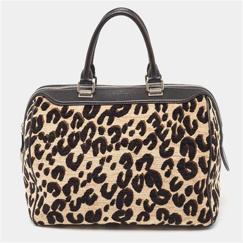 louis vuitton speedy leopard|LOUIS VUITTON Jacquard Velvet Leopard Print Stephen .